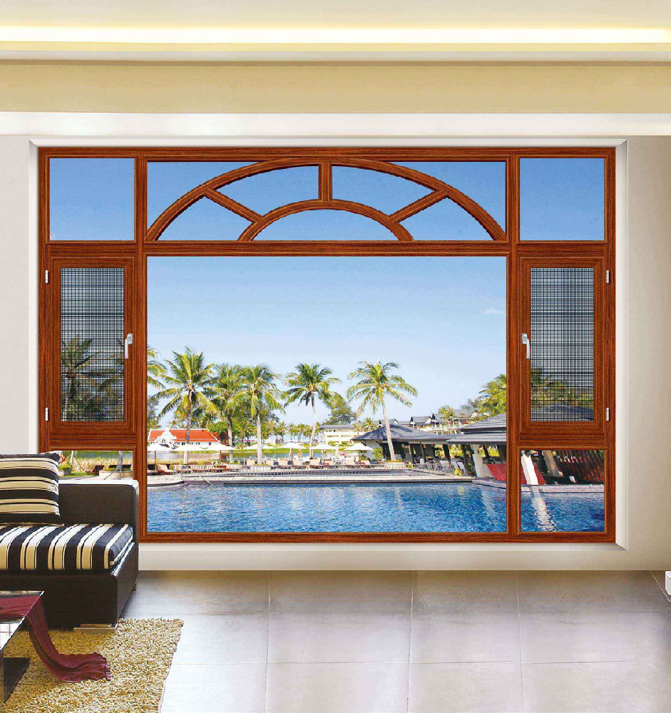 春風系統窗106窗紗一體