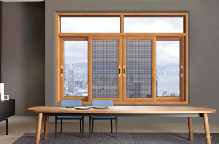 春風系統窗136窗紗一體